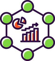 Data Analytics Vector Icon Design