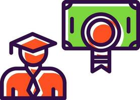 Postgraduate Vector Icon Design