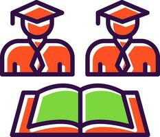Alumni Vector Icon Design