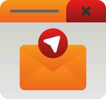 Send Mail Vector Icon Design