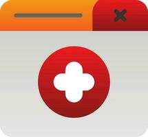 New Window Vector Icon Design