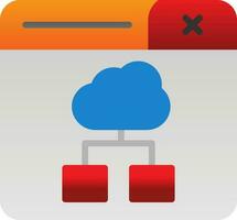 Cloud Computing Vector Icon Design