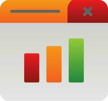 Statistics Vector Icon Design