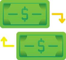 Money Exchange Vector Icon Design