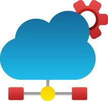 Cloud Computing Vector Icon Design