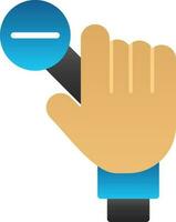 Zoom Out Vector Icon Design