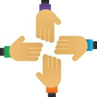 Team Work Vector Icon Design