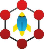 Rocket Vector Icon Design