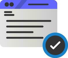 Check Vector Icon Design