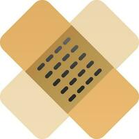 Bandaged Vector Icon Design