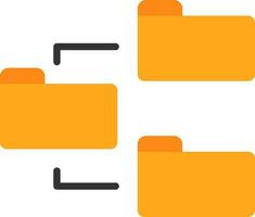 Folders Vector Icon Design