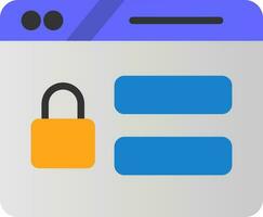 Password Vector Icon Design