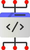 Coding Vector Icon Design