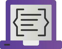 Coding Vector Icon Design