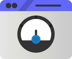 Speed Test Vector Icon Design