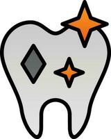 Clean Tooth Vector Icon Design