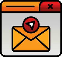 Send Mail Vector Icon Design