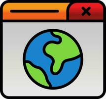 Globe Vector Icon Design