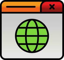 World Wide Web Vector Icon Design