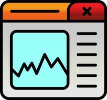 Graph Vector Icon Design