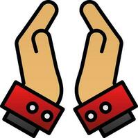 Pray Vector Icon Design