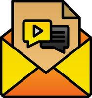 Email Marketing Vector Icon Design