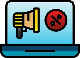 Discount Vector Icon Design