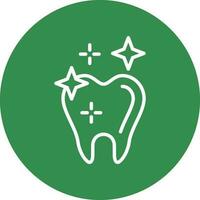 Healthy Tooth Vector Icon Design