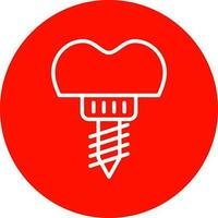 implantes vector icono diseño