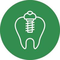 Implant Vector Icon Design