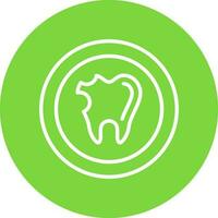 Caries Vector Icon Design