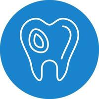 Caries Vector Icon Design