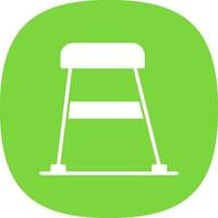 Stool Vector Icon Design