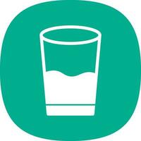 Glass of water Vector Icon Design