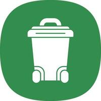 Recycle Bin Vector Icon Design
