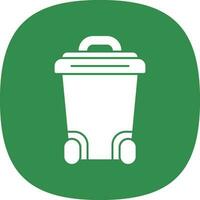 Recycle Bin Vector Icon Design