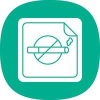 Nicotine patch Vector Icon Design