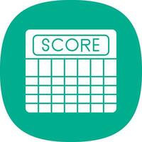 Score Vector Icon Design