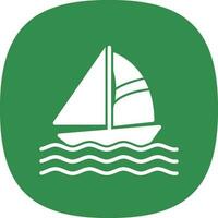 Sail Vector Icon Design