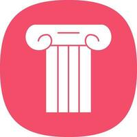 Ancient pillar Vector Icon Design