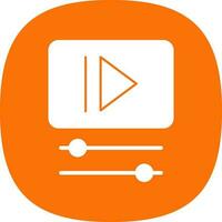 Video Vector Icon Design