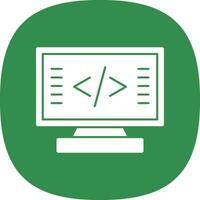 Coding Vector Icon Design
