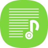 Playlist Vector Icon Design