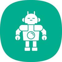 Robot Vector Icon Design