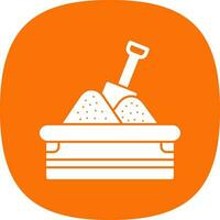 Sandbox Vector Icon Design