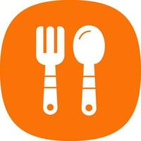 Baby cutlery Vector Icon Design