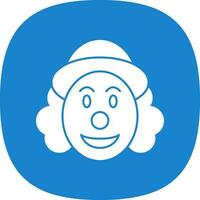 Clown Vector Icon Design