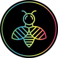 ortografía abeja vector icono diseño