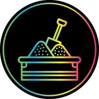 Sandbox Vector Icon Design