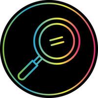 Magnifying glass Vector Icon Design